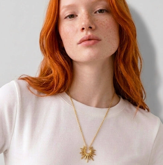 Vedrà - Sunburst necklace