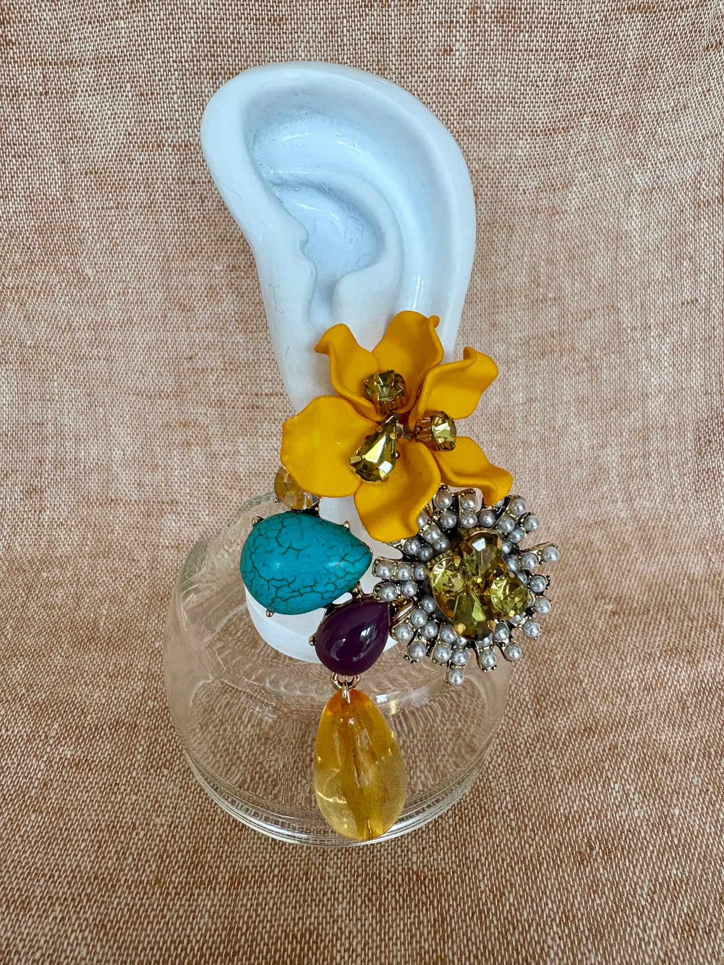Miami Earrings - Yellow