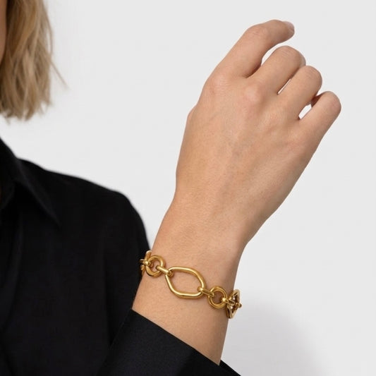 Cannes - Irregular link Bracelet