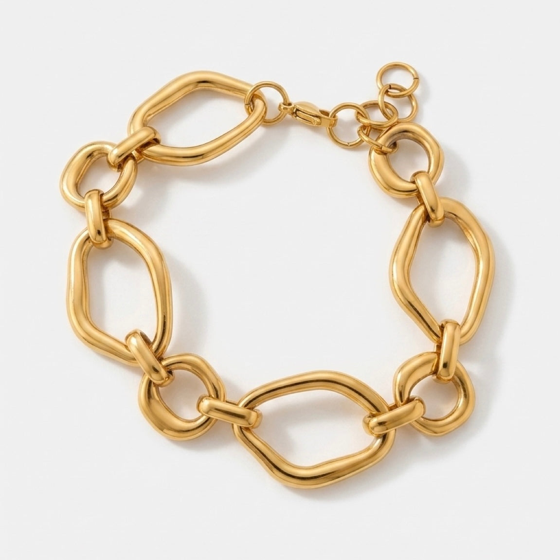 Cannes - Irregular link Bracelet